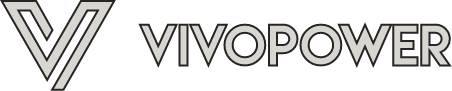 Vivopower logo with dark outline